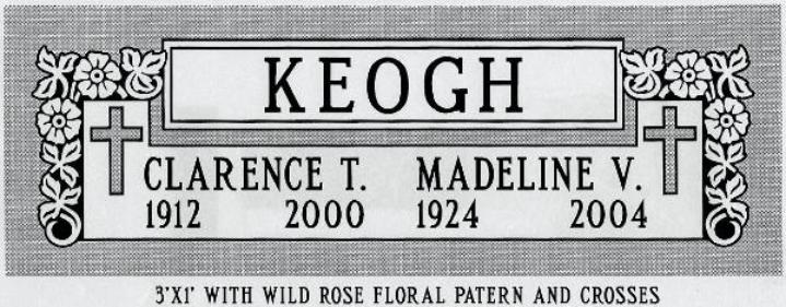 headstone design example