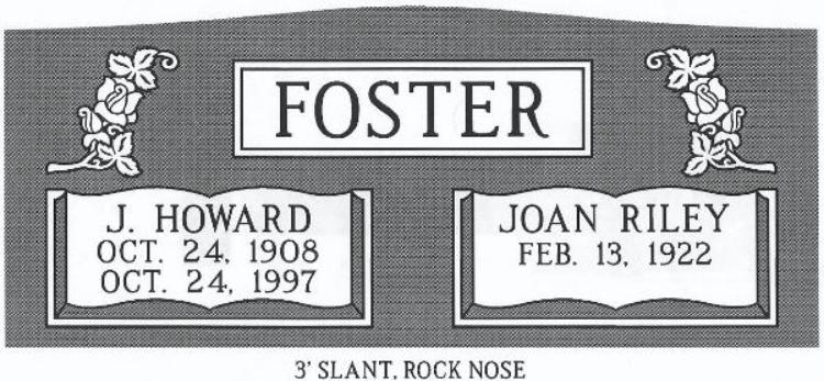 headstone design example