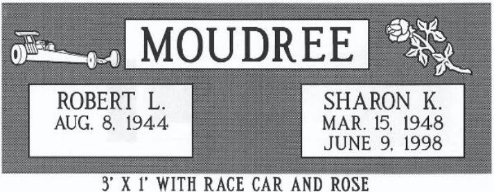 headstone design example