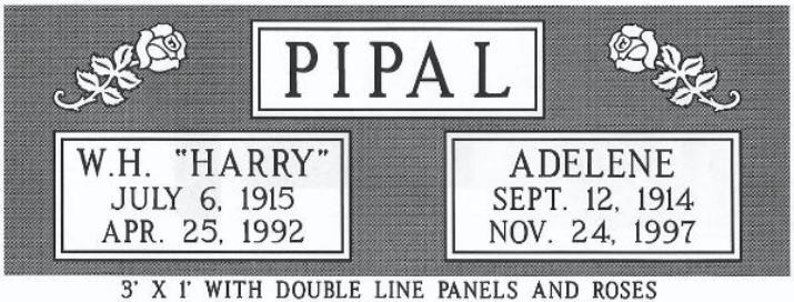 headstone design example