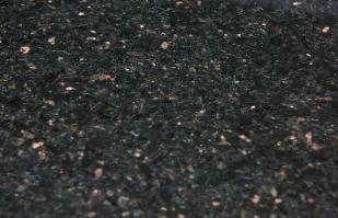 Gold Star Black Granite Color Sample