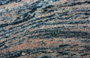 rainbow granite color sample